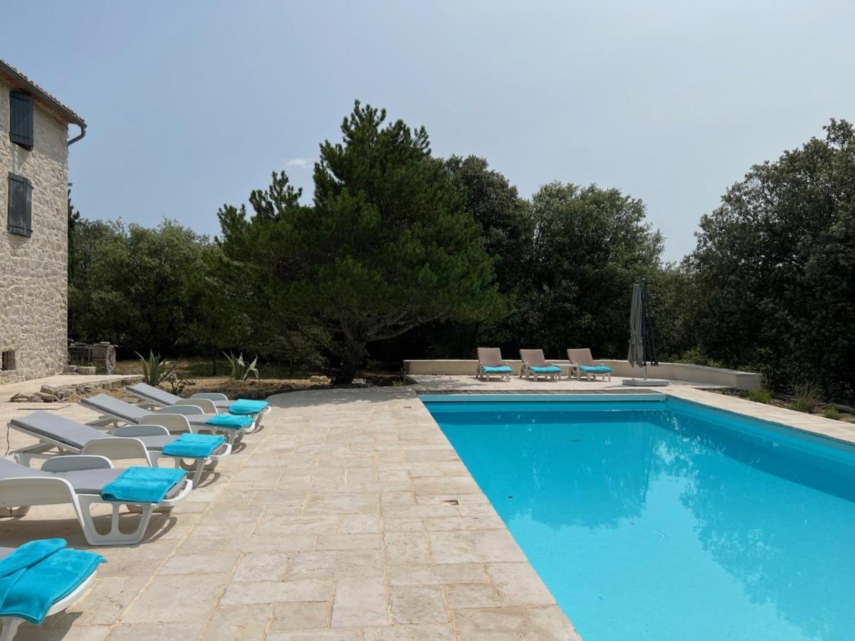 Luxurious Family House With Pool In Ardeche. Villa Les Vans Buitenkant foto