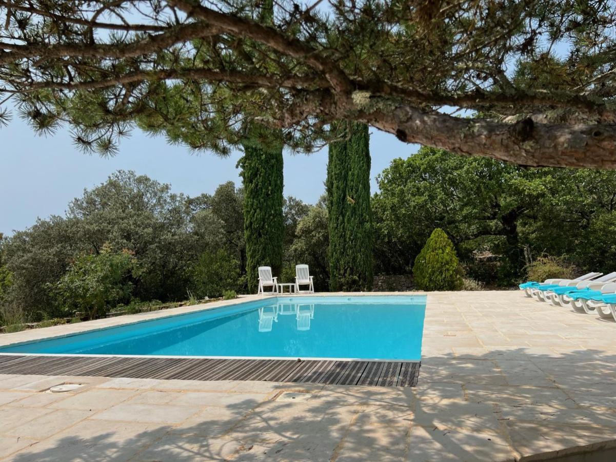 Luxurious Family House With Pool In Ardeche. Villa Les Vans Buitenkant foto