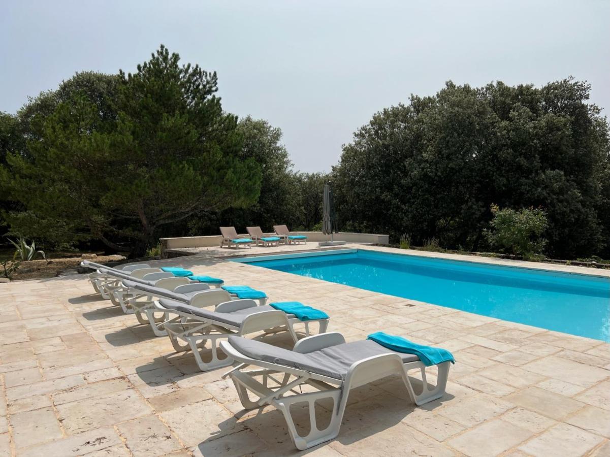 Luxurious Family House With Pool In Ardeche. Villa Les Vans Buitenkant foto