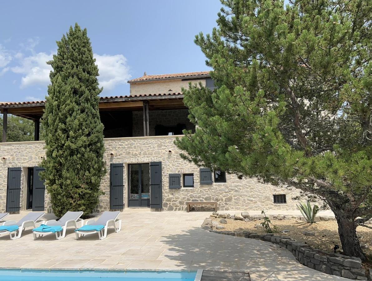 Luxurious Family House With Pool In Ardeche. Villa Les Vans Buitenkant foto