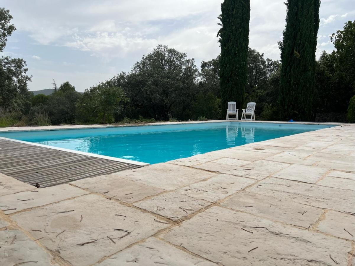 Luxurious Family House With Pool In Ardeche. Villa Les Vans Buitenkant foto