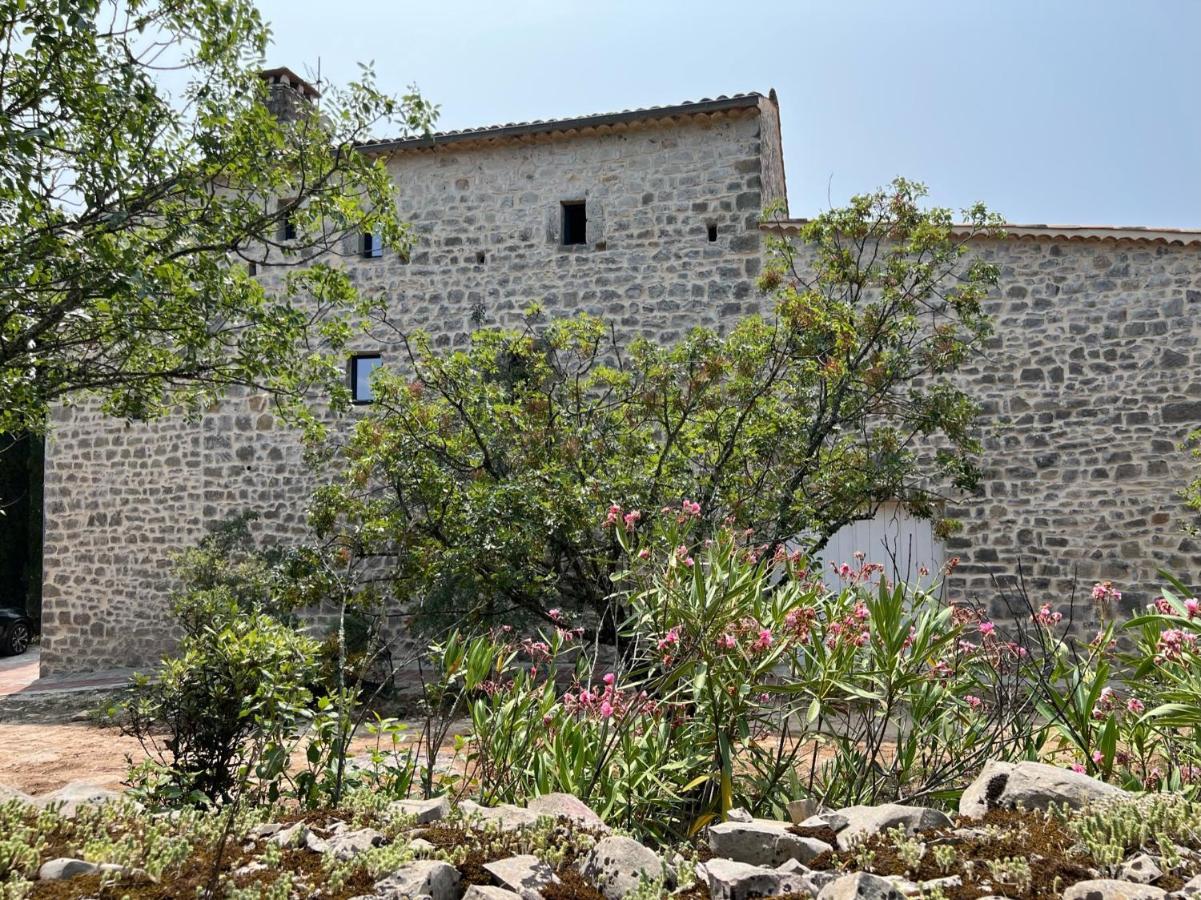 Luxurious Family House With Pool In Ardeche. Villa Les Vans Buitenkant foto