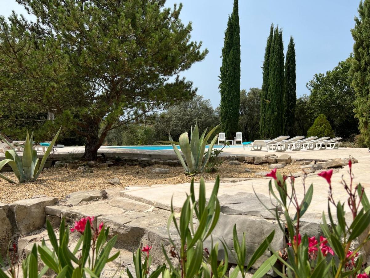 Luxurious Family House With Pool In Ardeche. Villa Les Vans Buitenkant foto