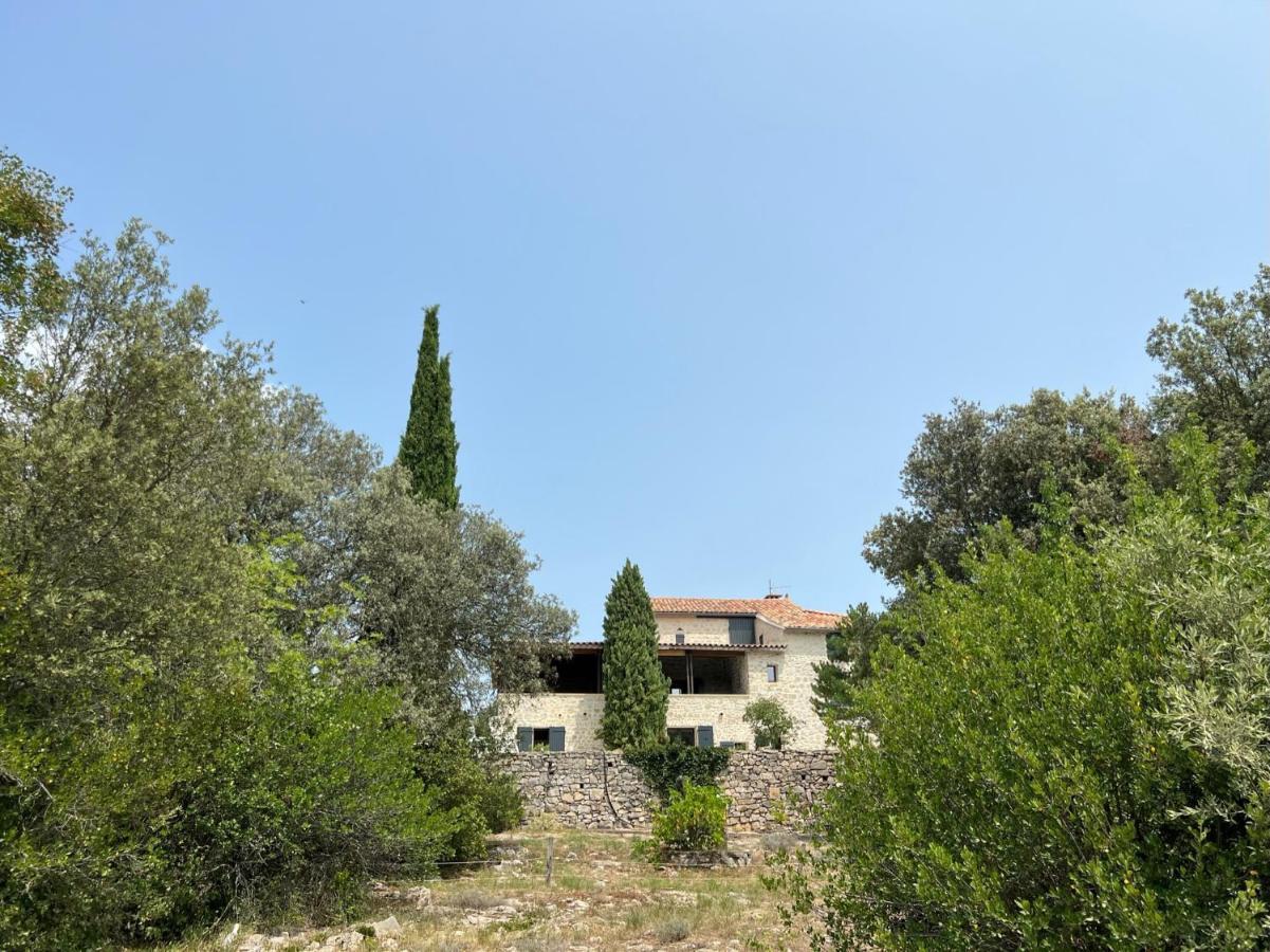 Luxurious Family House With Pool In Ardeche. Villa Les Vans Buitenkant foto