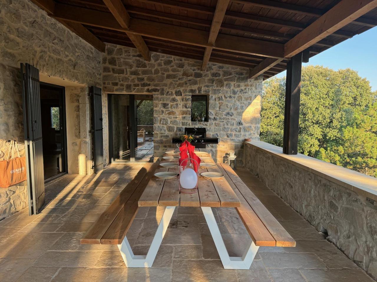 Luxurious Family House With Pool In Ardeche. Villa Les Vans Buitenkant foto