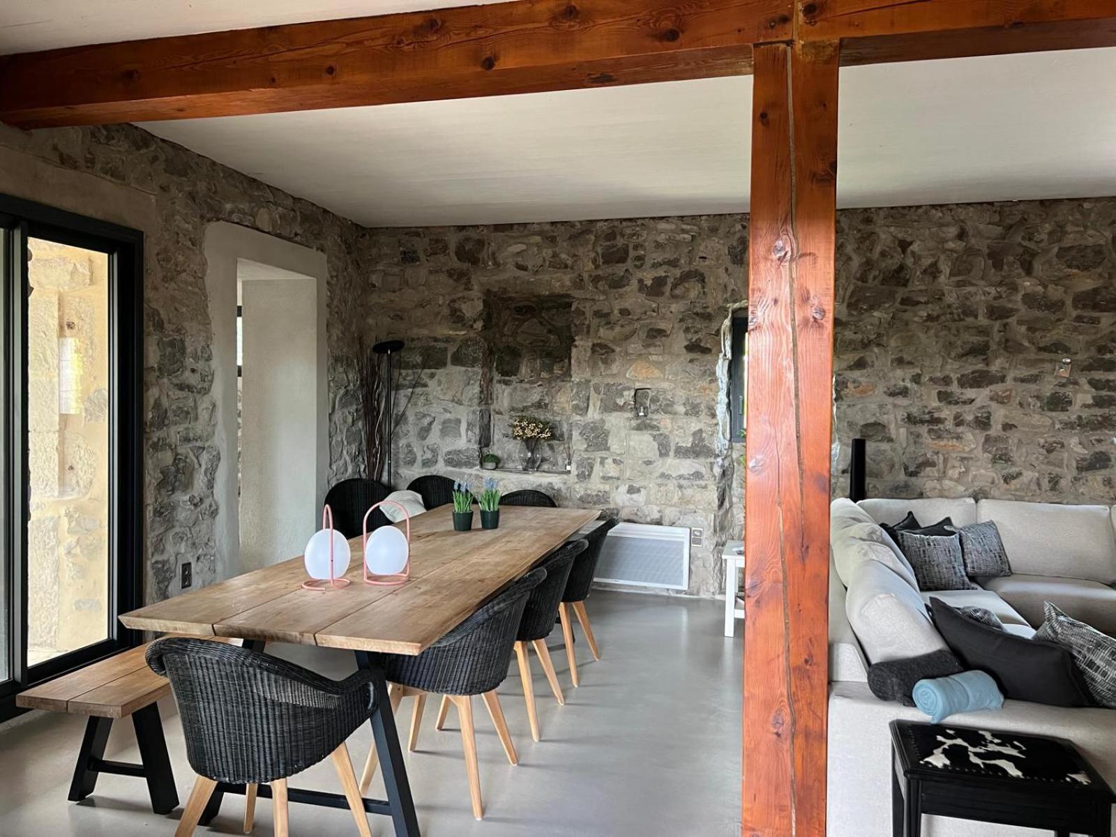 Luxurious Family House With Pool In Ardeche. Villa Les Vans Buitenkant foto